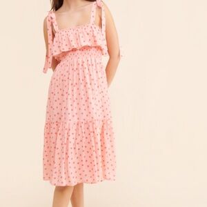 Alma Midi Dress - Pink